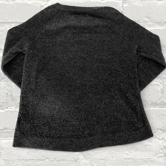 Abercrombie & Fitch Grey Knit Zipper Sweater - Picture 3 of 3